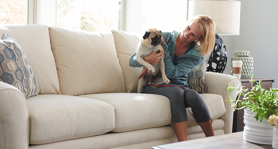 best furniture for pets: leather or fabric?