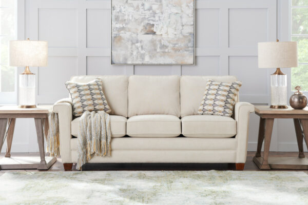 La-Z-Boy Bexley Sofa Pet Friendly Fabric D156431 Ivory