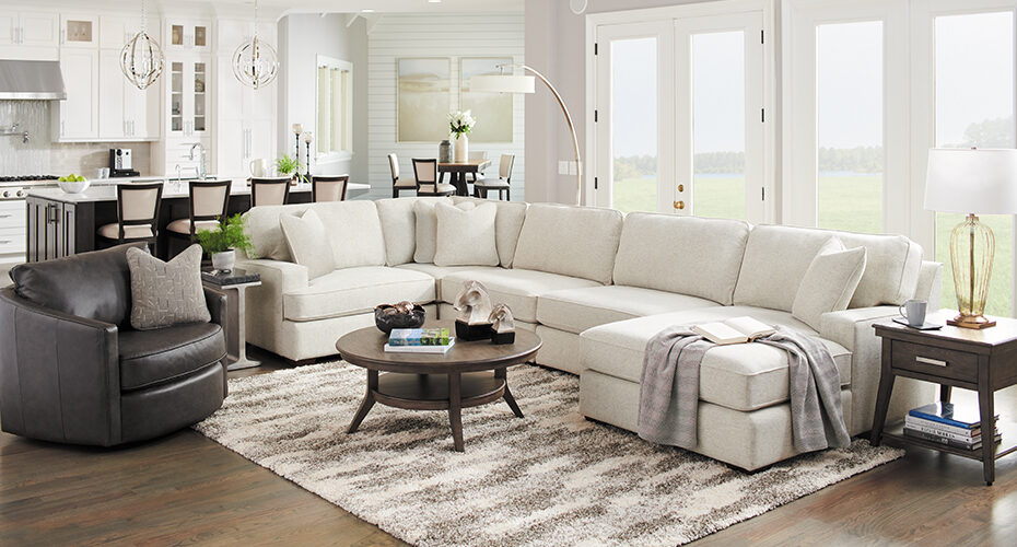 lazy boy paxton sectional