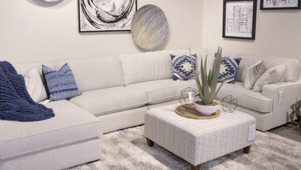 La-Z-Boy Paxton Sectional Neutral Look
